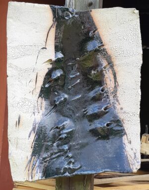 Panneau mural (beige/noir)