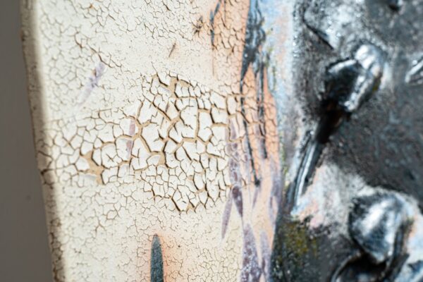 Panneau mural (beige/noir)