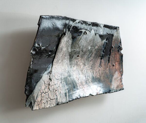 Panneau mural (noir/beige/rose)