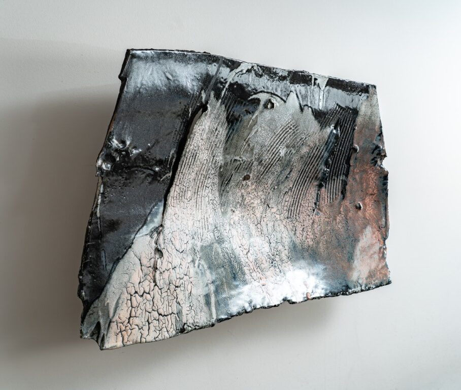 Panneau mural (noir/beige/rose) - Afbeelding 1