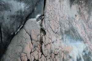 Panneau mural (noir/beige/rose) - Afbeelding 4