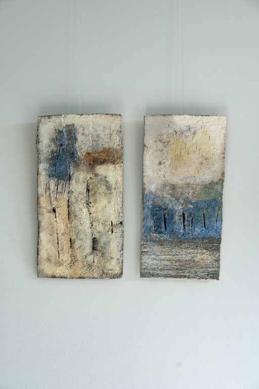 Panneau mural avec Fentes