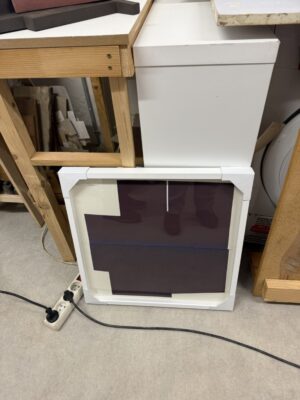 Dyptique pastel - indigo