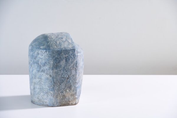 "Foedraal" lichtblauw gekleurd